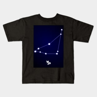 Capricorn Constellation Kids T-Shirt